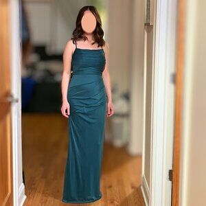 Azazie Bridesmaid Dress - Peacock